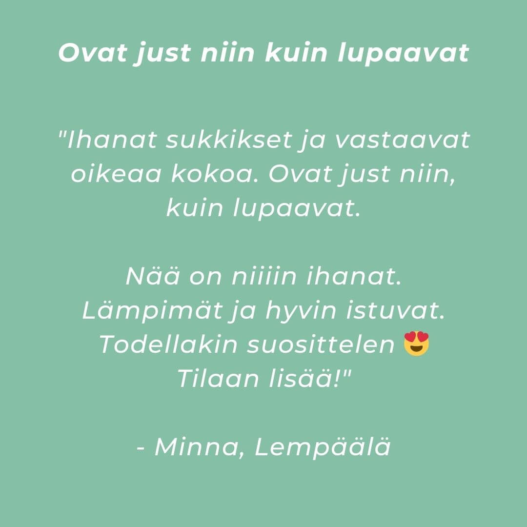 LunaTights Cozy - Lämpimät sukkahousut läpikuultavalla efektillä