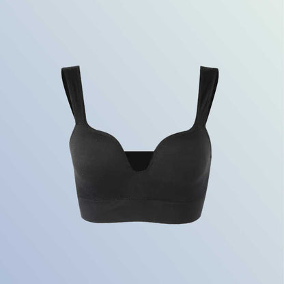 LunaBra Comfort - Mukavat ja tukevat rintaliivit | Musta3XL | Luna Wear