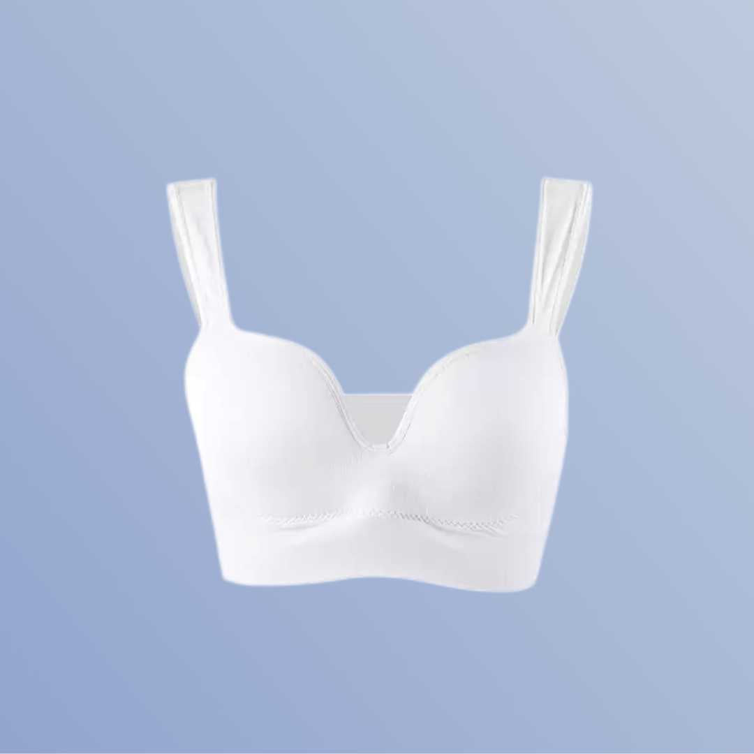 LunaBra Comfort - Mukavat ja tukevat rintaliivit | Valkoinen3XL | Luna Wear