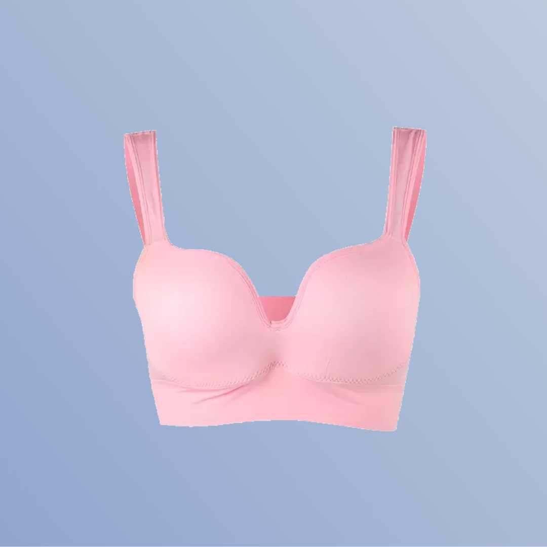 LunaBra Comfort - Mukavat ja tukevat rintaliivit | Vaaleanpunainen3XL | Luna Wear